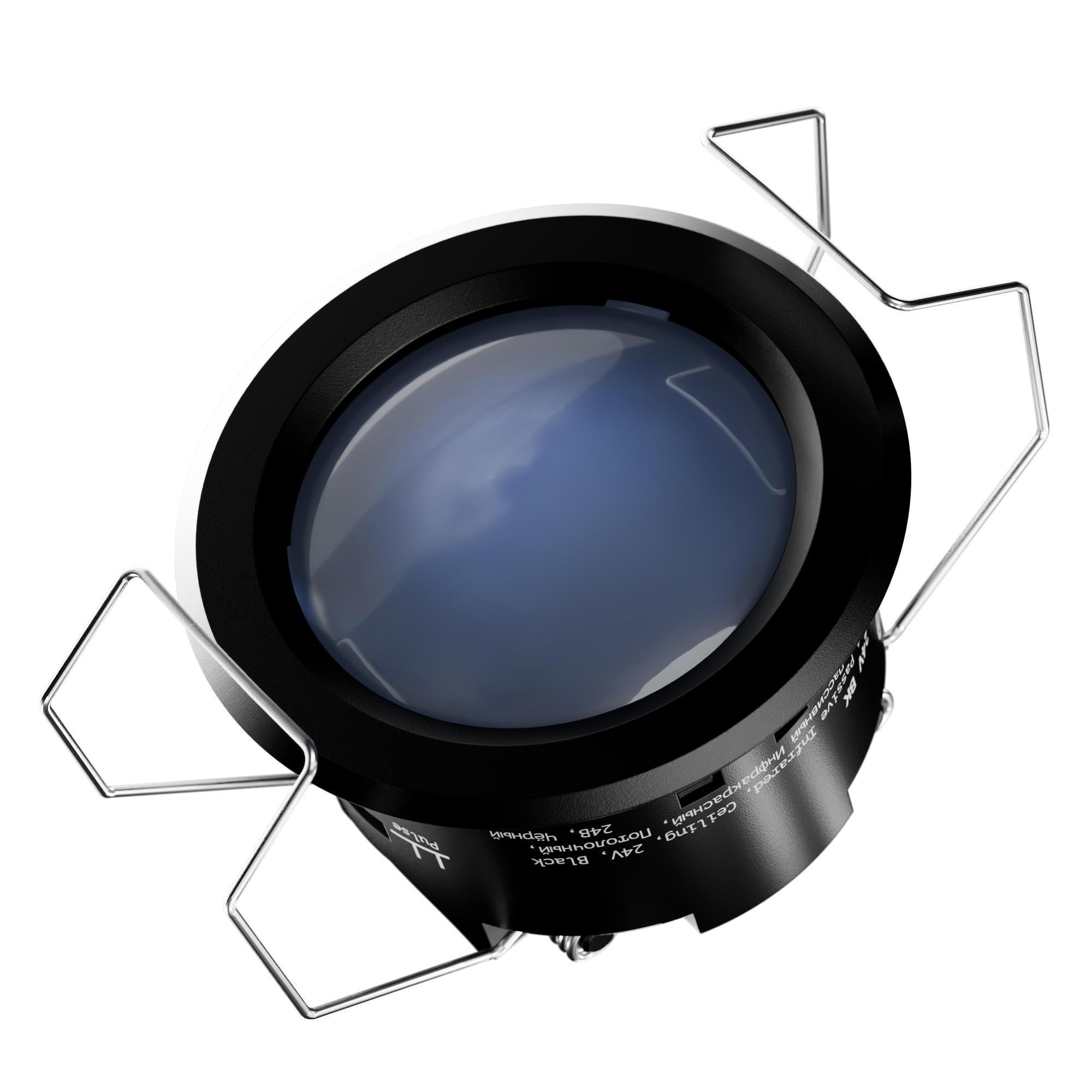 3R MS 1PIR C 24V BK Датчик Движения, 1 Пассивный Инфракрасный, Потолочный, 24В, Чёрный