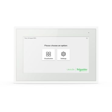 Schneider MTN6260-7770 Сенсорная панель SpaceLogic KNX Touch IP 7-дюймовый смарт-экран, белый