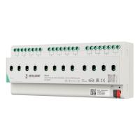 Arlight 041227 INTELLIGENT ARLIGHT Релейный модуль KNX-7123-82-DRO-DIN (BUS, 12x16A, KNX Secure) (IARL, IP20 Пластик, 2 года) 041227