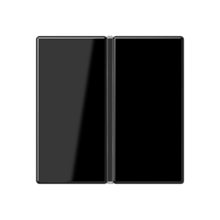 Jung A401TSASW Клавиша для KNX, цвет: Чёрный