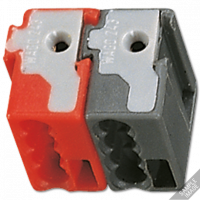 Jung 2050GEWS Cоединительный разъем двойной для питания (белый\желтый), цвет: Белый / Желтый