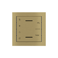 Ekinex EK-T1Q-GBB-ES2 Накладка для мультисенсора ES2 с символами. Материал - металл. Отделка - латунь