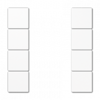 Jung LS 504 TSA WW Набор накладок 4 группы