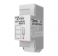 Zennio ZN1IO-AB60 ACTinBOX MAX6/ Актуатор (Модуль KNX дискретных выходов) 6DO/контроллер 2/4 трубных фанкойлов
