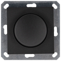 Jasmart Electric G4012B LED Диммер с накладкой 30-400W, 1gang 2way, цвет Антрацит, G4012B