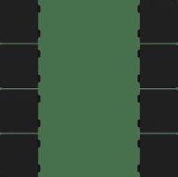 GVS CHKAM-08/55.1.01 Клавиши для CHPBD, 8 шт. черный матовый