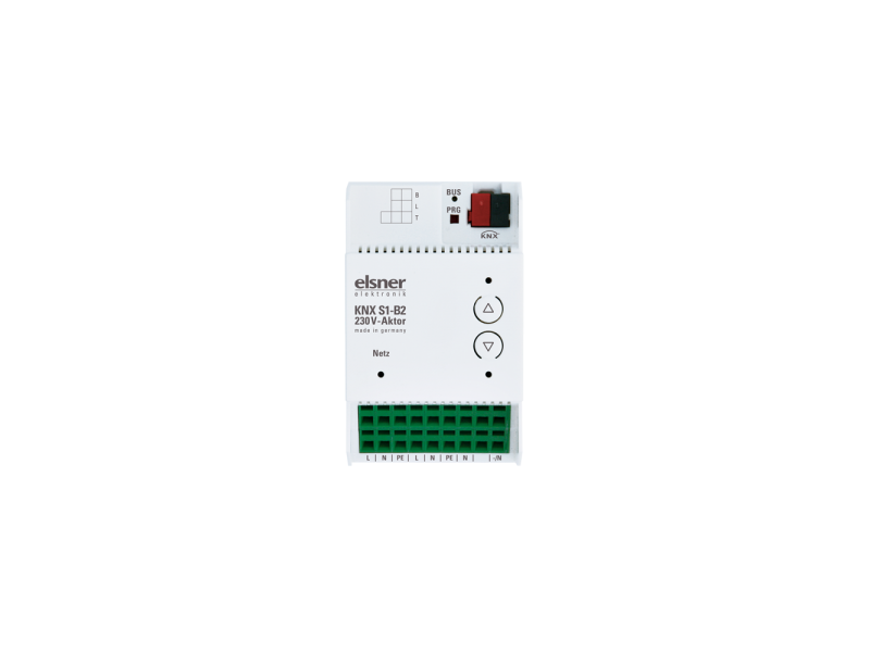 Elsner 70532 Приводы KNX S4-B10 | KNX S2-B6 | KNX S1-B2 230 В с многофункциональными выходами и входами
