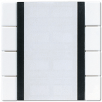 Jung A2074NABSWW KNX кнопочный сенсор, 4 группы, цвет: Белый, оттенок: Без оттенка