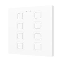 Zennio ZVIT8W Tecla 8. PC-ABS Емкостная кнопка - 8 кнопок - Белый