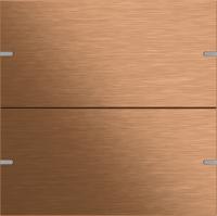 Gira 502238 Клавиша 2-ная для сенс. выкл.Gira 4 KNX, цвет: Бронза