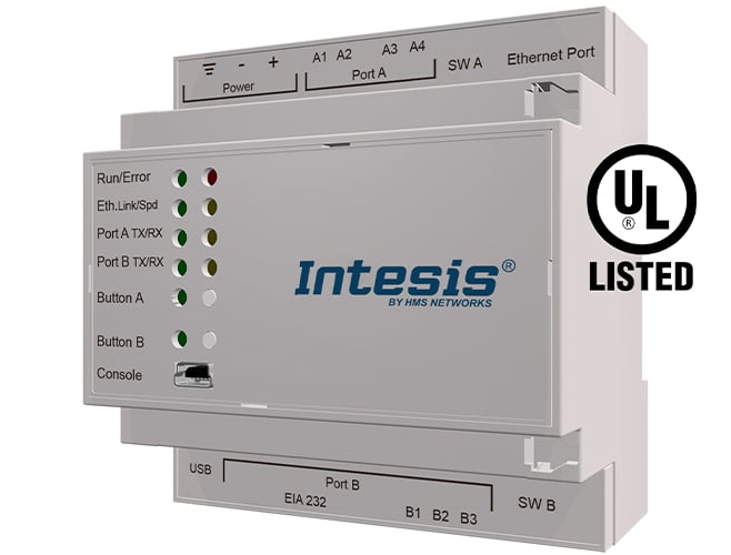 Intesis INKNXDAL0640200 Шлюз DALI для KNX TP