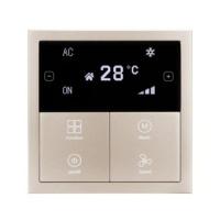 HDL HDL-M/PTOL6.18M OLED термостат KNX серии Tile, металл (без рамки и шинного соединителя HDL-M/PTCI.1)