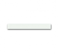 ABB 6349-811-101-500 Планка нижняя priOn, белое стекло, цвет: Белый