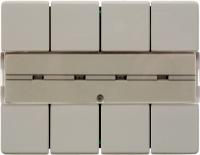 Berker 75164042 Клавишный сенсор с полем для надписей, 4-канальный, Arsys, цвет: Белый, оттенок: Глянцевый