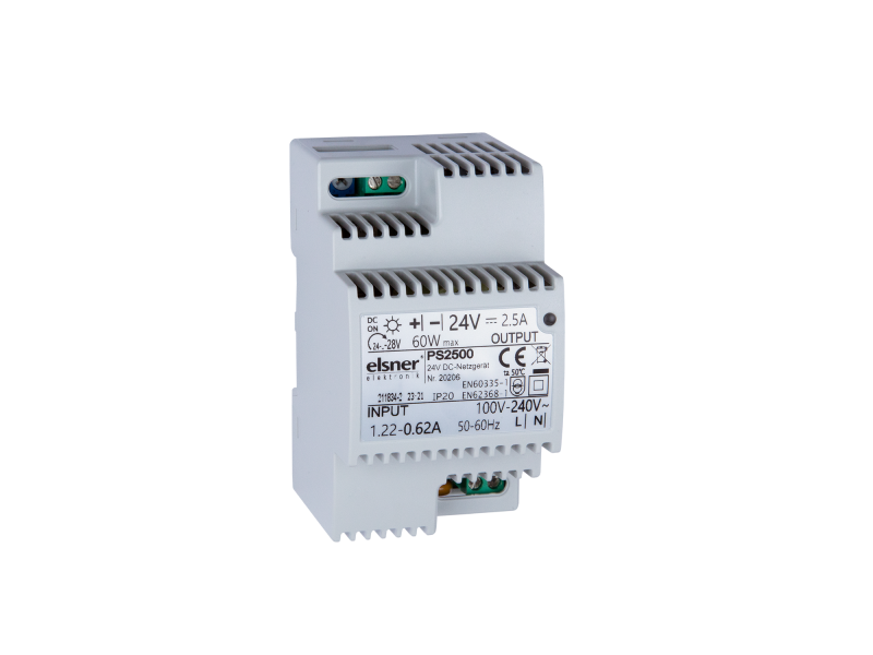 Elsner 20206 PS2500 Блок питания 24 В постоянного тока, макс. 60 Вт / 2,5 А