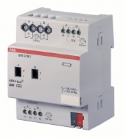 ABB LR/S2.16.1 Светорегулятор ЭПРА 1-10B с контролем освещённости, 2-канальный, 16A