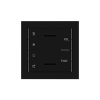 Ekinex EK-T1Q-MAL-ES2 Накладка для мультисенсора ES2 с символами. Материал - пластик. Цвет - черный