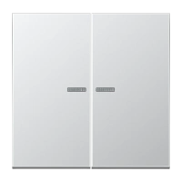 Jung AL 2995 KO5 Kлавиша с окошком, Серия LS, алюминий