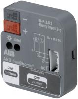 ABB BI-F-2.0.1 Вход бинарный free@home, 2-канальный, дискретный вход, скрытый монтаж