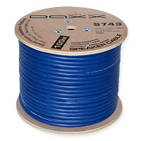 Daxx S743-1M Акустический кабель профессиональный, круглый, гибкий  (негорючий), 1м