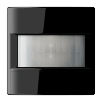 Jung LS 17180 SW LB Управление датчик движения (SENS.), Стандарт, 1,10 м, Термопласт, Серия LS, чёрный