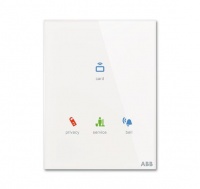 ABB TA/U3.3.1-CG Наружный индикатор со звонком, вертикальный, цвет: Белый