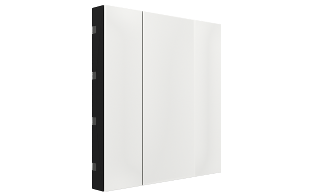 Interra ITR340-0202 iSwitch+ - 2-кнопочный KNX выключатель, пластик, глянцевый белый