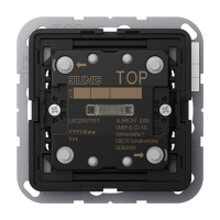 Jung LS CD 10711 ST KNX кнопка, стандартная, 1 группа
