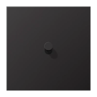 Jung AL 12-0 D K 01 Центральная плата с тумблером «конус», одиночный тумблер, Серия LS 1912, темный (лакированный алюминий)