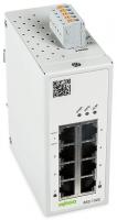 Wago 852-1322 Промышленный управляемый переключатель, 8-портовый 1000Base-T, Безопасность MAC