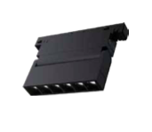 Yeelight YP-0061 Трековый светильник Yeelight Pro E20 магнитный, гриль, поворотный, малый, 6 спотов в контуре, черный YP-0061