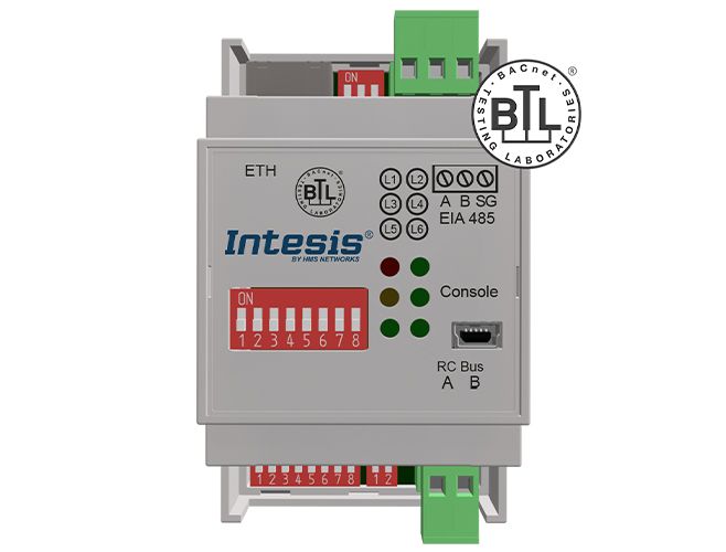Intesis INBACHIT001R000 Hitachi VRF-системы для подключения к интерфейсу BACnet IP/MSTP