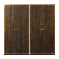 Jung ME 2995 P AT Kлавиша, с символам «стрелки», Латунь, Серия LS, латунь Antik