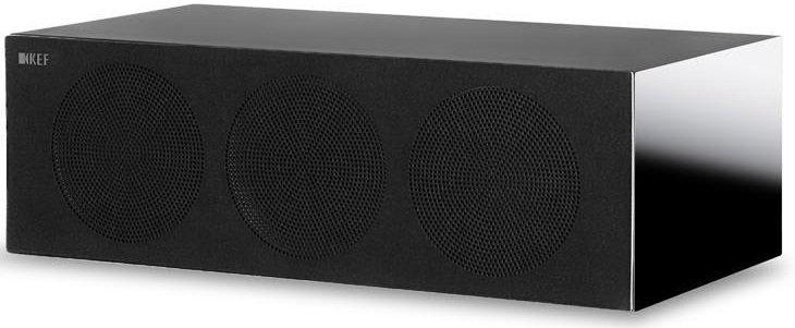 Kef 191819 Акустика центрального канала KEF R2c Gloss Black, цвет: Чёрный