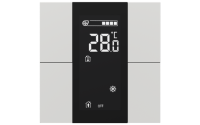 Interra ITR340-1403 iSwitch+ - 4-кнопочный KNX контроллер с ЖК-дисплеем, пластик, белый