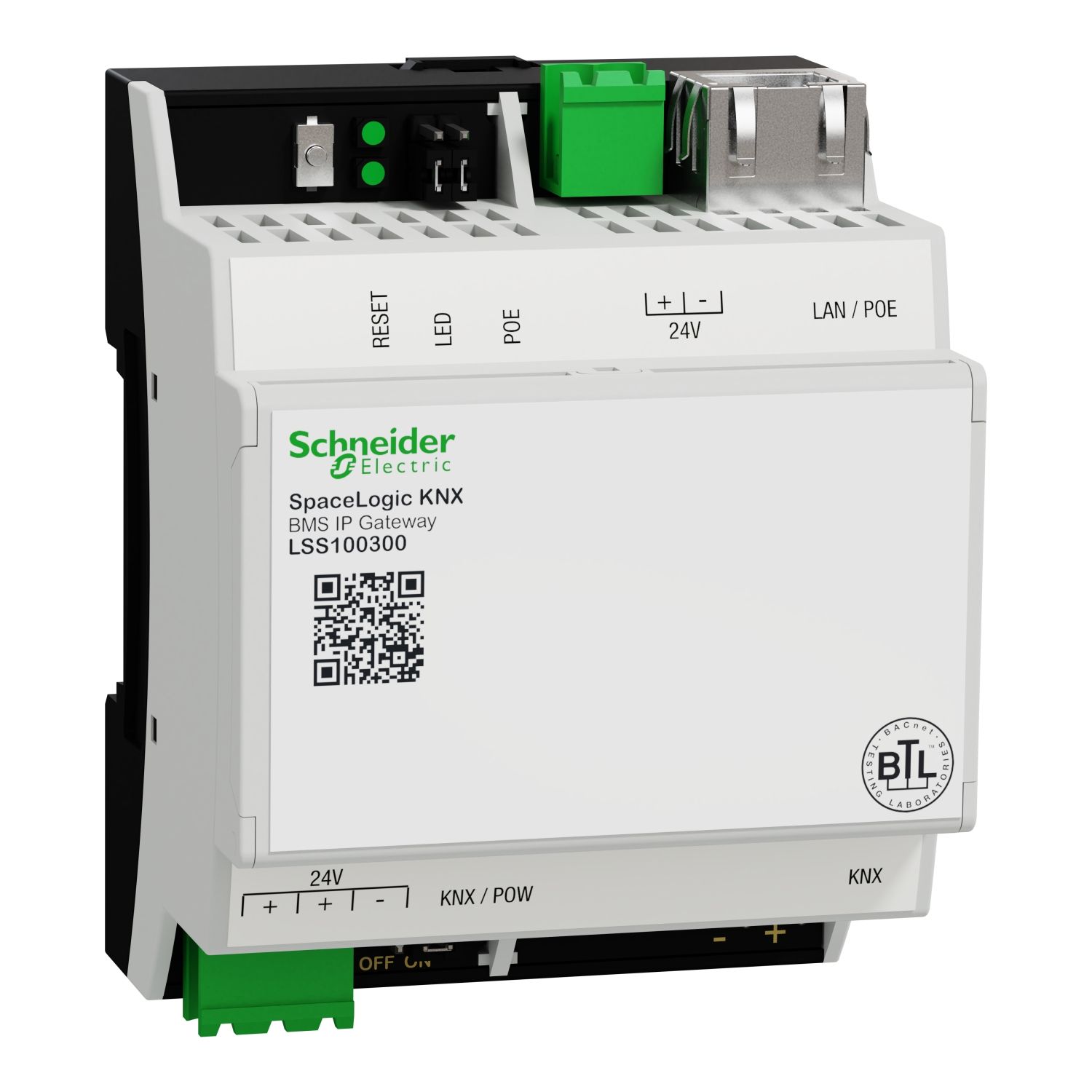 Schneider LSS100300 IP-шлюз SpaceLogic KNX BMS сертифицирован BACnet