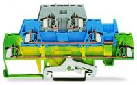 Wago 280-510 Трехур. клемма верхний, уров. для модуля с предохранителем