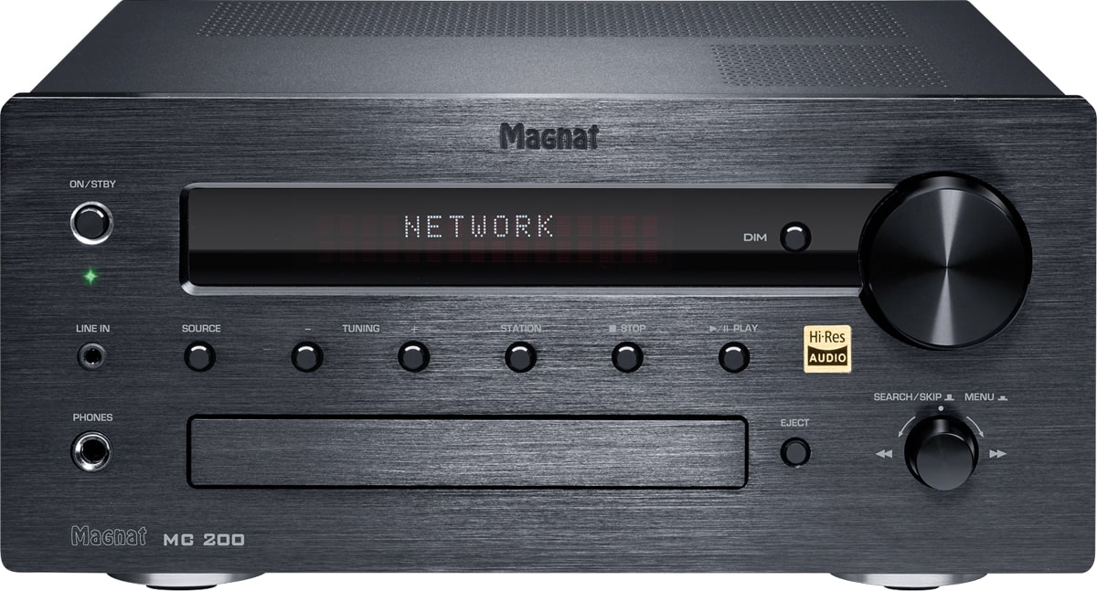 Magnat 229829 Сетевой CD-ресивер Magnat MC 200 black, цвет: Чёрный