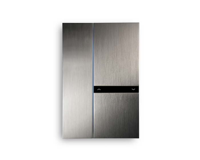 Basalte 0272-02-07 Выключатель FIBONACCI - DUAL - KNX, Brushed Nickel