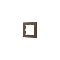 Zennio 980000103 ZS55, Рамка на 1 секцию, Мокко