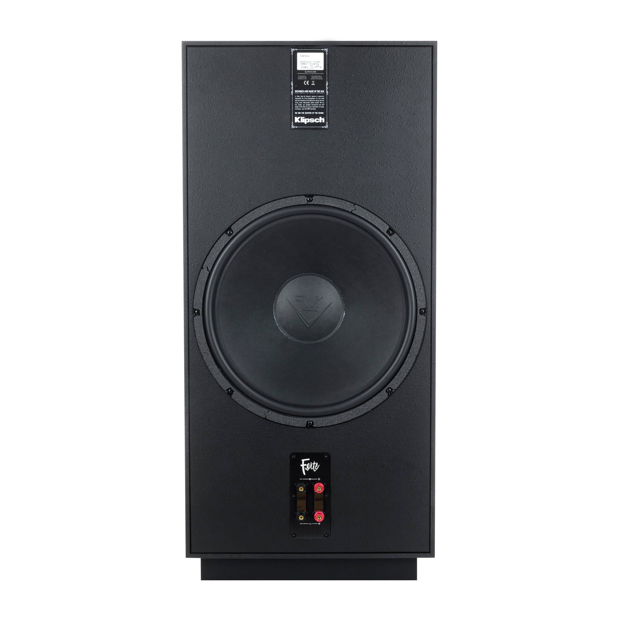 Klipsch 253778 Напольная акустика Klipsch Forte IV Black Ash, цвет: Чёрный