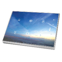 Zennio ZVI-TMDP6-P Выключатель сенсорный KNX Touch-MyDesign Plus, цвет: Цвет на выбор