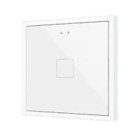 Zennio ZVIF70X1W Flat 70 Х1. PC-ABS Емкостная кнопка 70x70 - 1 кнопка - Белый (рамка ZS70 не входит в комплект)