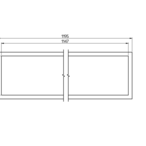 B.E.G. 93066 Внутренний светильник PL1-30120-LED-AG-DALI-TW, цвет: Белый