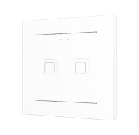 Zennio ZVITR55X2 Емкостный сенсорный переключатель с RGB-подсветкой (55 x 55 мм) Tecla RGB 5