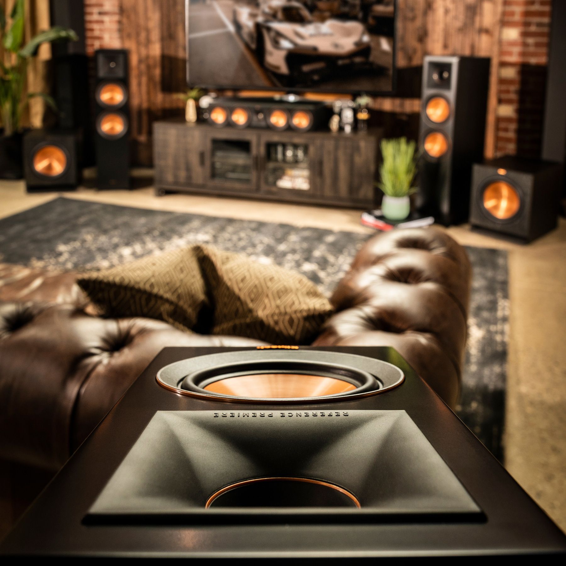 Klipsch 194272 Акустика Dolby Atmos Klipsch RP-500SA Ebony, цвет: Чёрный