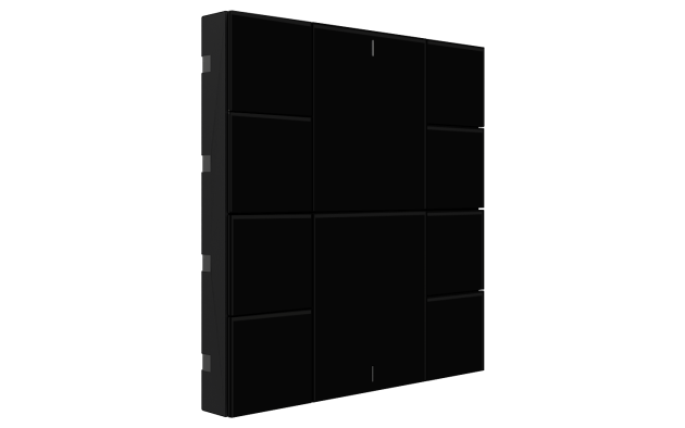 Interra ITR340-0031 iSwitch+ - 10-кнопочный KNX выключатель, плексиглас, цвет черный