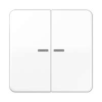 Jung CD 10921 ST RF WW KNX RF кнопка, 2 группы, Цвет: Белый, оттенок: Без оттенка