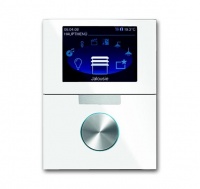 ABB 6344-24G-101-500 Дисплей с поворотным элементом priOn, цвет: Белый