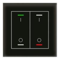 MDT BE-GTL2TS.B1 Выключатель сенсорный стекло II Lite